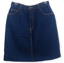 Gitano Jean Skirt Size 15 Juniors Vintage 1980s
