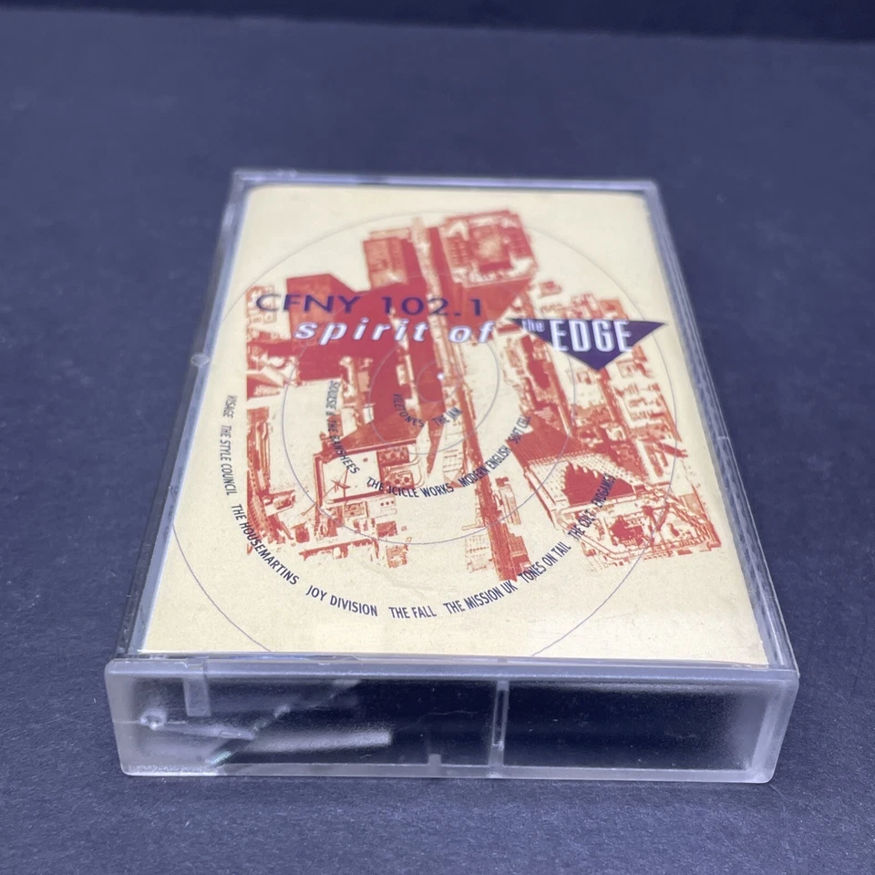102.1 The Edge (Audio Cassette Tape 1994) Viletones, Tones On Tail, Joy Division Foto 4 de 4
