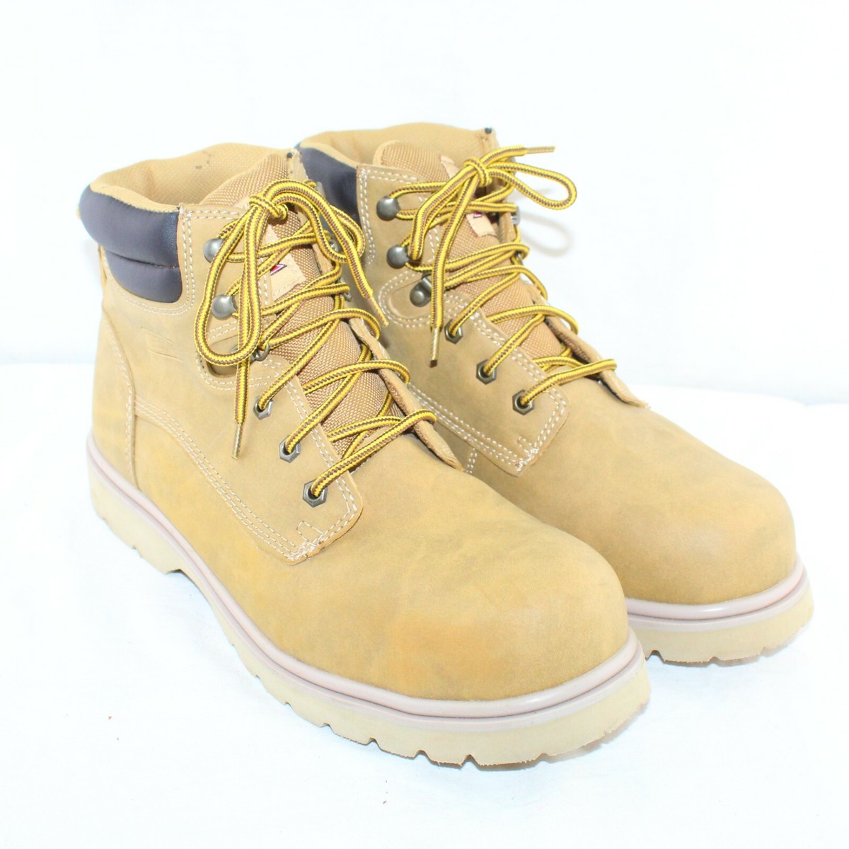 Brahma Men\'s Tan and Black Lace-Up Work Boots BRAHMA Lace Boots for Men | Mercari main image 3