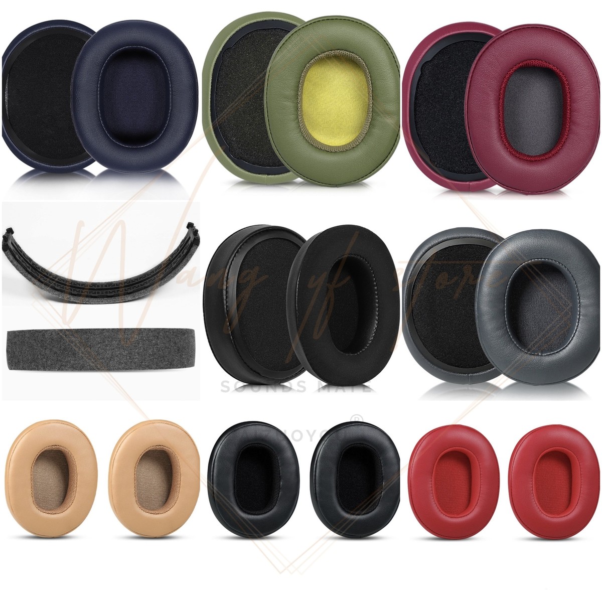 Ear pads Foam Cushions For Skullcandy Crusher ANC Evo Hesh 3 Venue