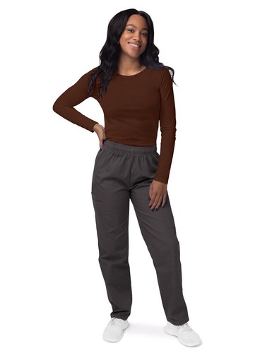 Sivvan Women's Medical Workwear T-Shirt Underscrub Top Comfort Long Sleeve Tee - Picture 112 of 210