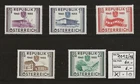 Ö: Satz Unabhängigkeit Rep. Österreich 1955   Mi. 1012-1016 ** postfrisch  MNH
