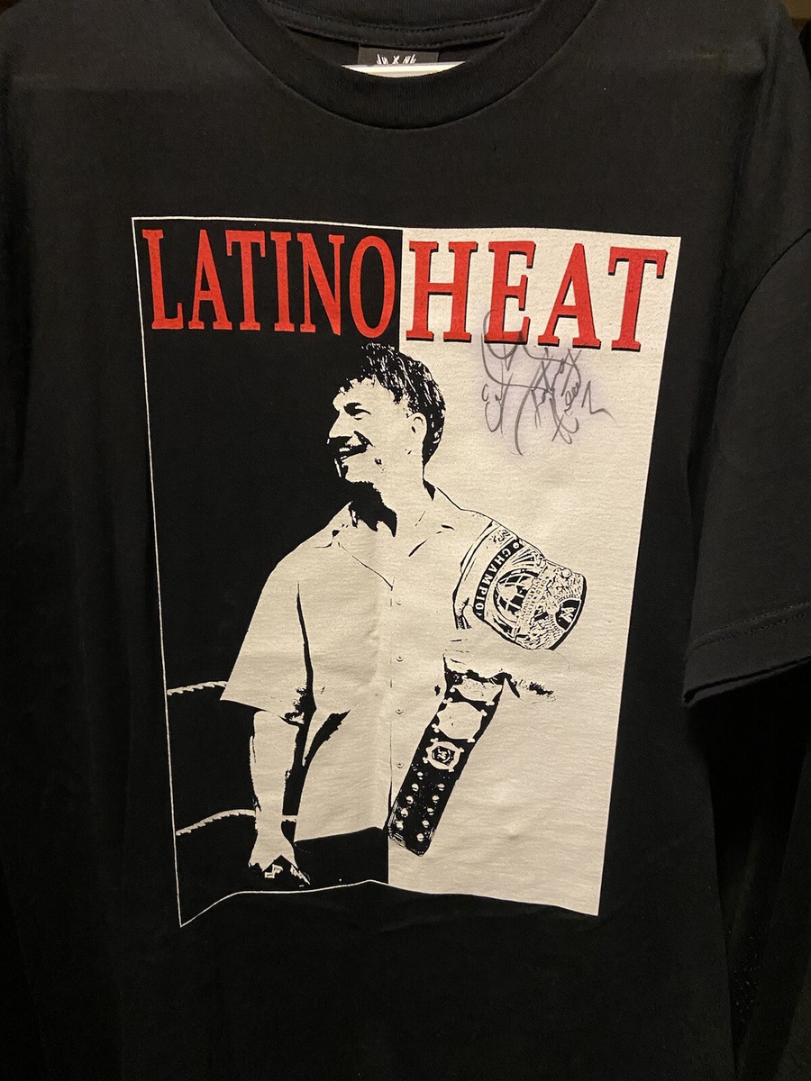 Eddie Guerrero Signed Vintage Large T Shirt WWE Scarface Latino
