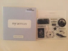 Close to My Heart Acrylic Stamps New Memory Labels C1290