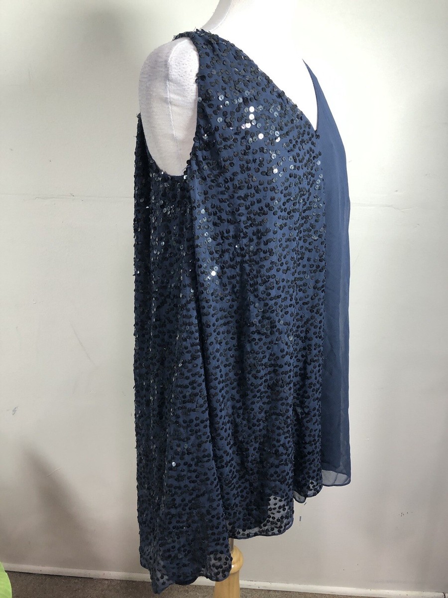 french connection blue sequin dress size 6 | eBay french connection blue sequin dress size 6 | eBay