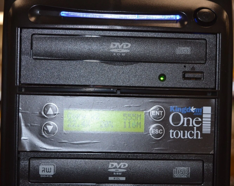 Kingdom One Touch 2 Copy DVD/CD Duplicator | High-Speed - Image 2 of 4