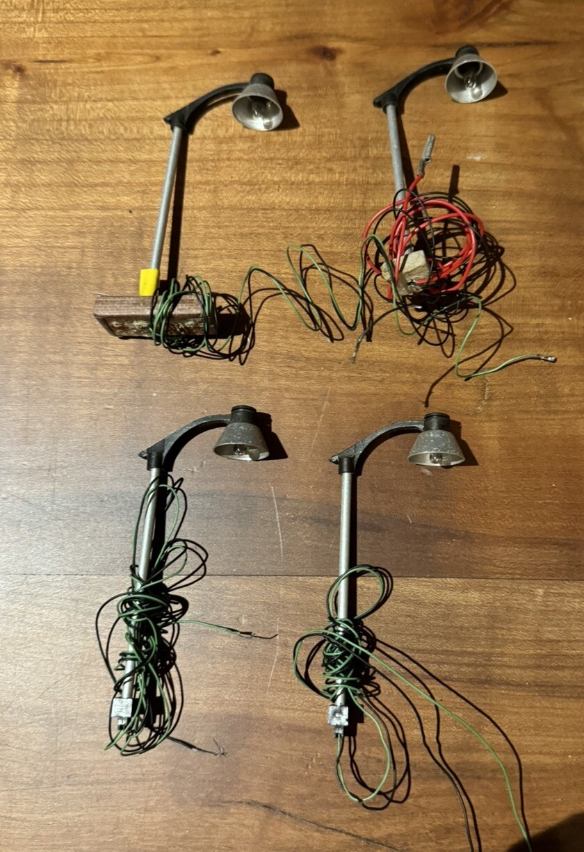 Collection Of 5 Types of OO Gauge Street Lights / Lamps For Model Railway Lot eBay