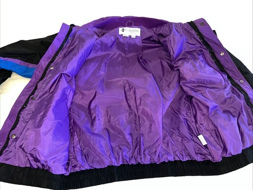 Columbia Sportswear Co Men's Bugaboo Jacket SZ M Radial Sleeve Black/Teal/Purple - Picture 14 of 21