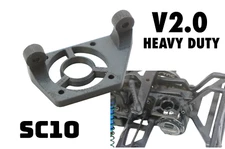 V2 HD Motor Cooling Fan Mount For Team Associated SC10 2wd Short Course Truck