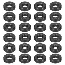 24 Pcs Carbon Steel Flat Washer Fits, M6 x 16mm x 5mm Black Washer Fits
