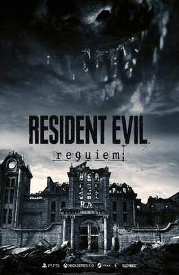 Resident Evil Requiem Release Date Poster 11 x 17