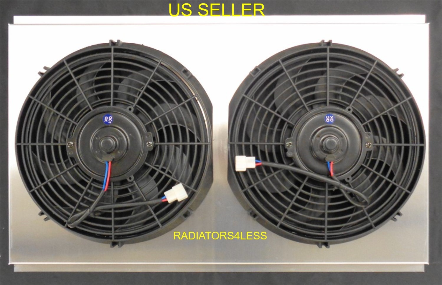 NEW ALUMINUM RADIATOR FAN SHROUD W/ 12 FANS FITS CHAMPION CC829 AE829 EC829