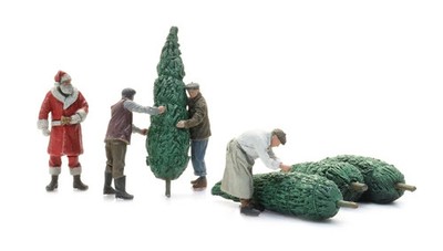 HO Artitec Santa loading trees #789-A.5870165 Hand Painted