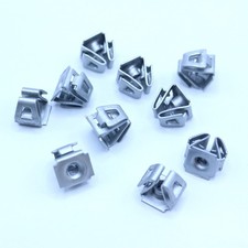 10 piezas para GM 11561629, 15235111 parachoques guía soporte retenedor tuerca clip