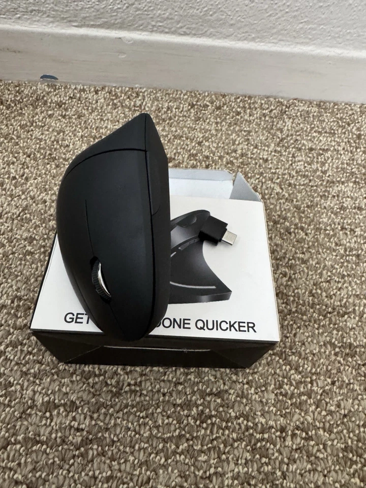 Ratón Inalámbrico Recargable, Conexión Bluetooth+USB A+Tipo C(3 en 1), 5 Niveles Foto 4 de 4