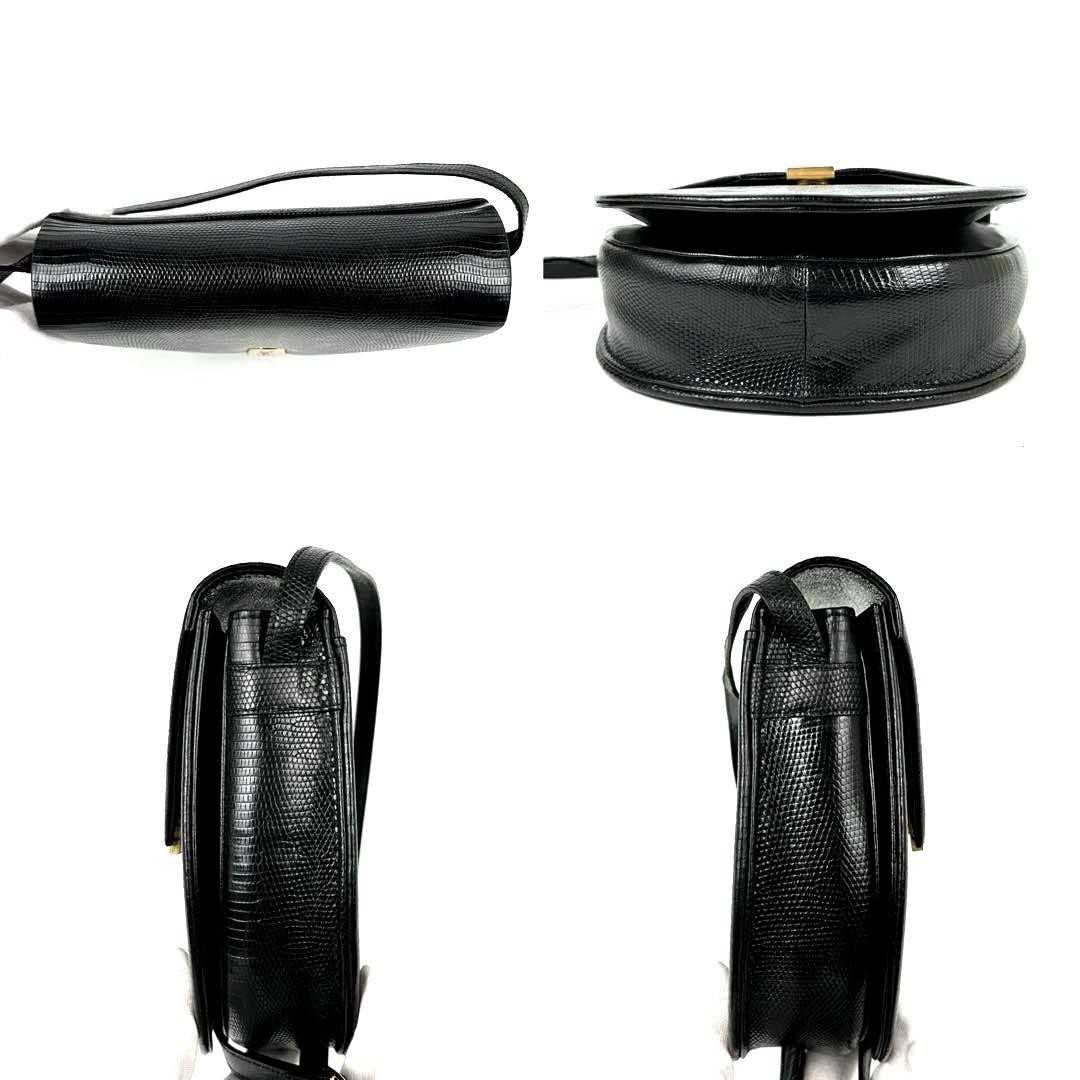 Borsa a tracolla Yves Saint Laurent in pelle nera autentica