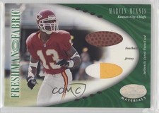 2001 Leaf Certified Materials Freshman Fabric 89/400 Marvin Minnis #121 11pj