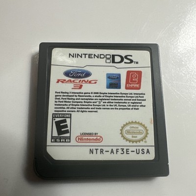 Ford Racing 3 (Nintendo DS, 2005) Cart Only - Tested