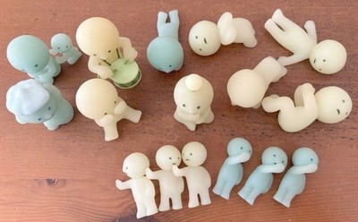 SMISKI Glow in the Dark Figure Set of 12 Japan | eBay