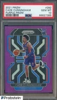 2021 Panini Purple Prizm #282 Cade Cunningham Pistons RC Rookie 4/99 PSA 10