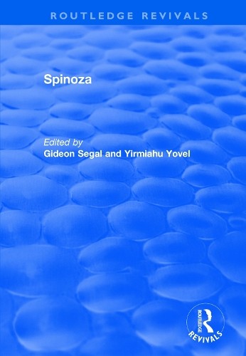 Spinoza by Gideon Segal, Yirmiahu Yovel - 9781138731196