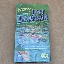 Marty And The Last Dinosaur (Kids ICR Science VHS) Creation Adventure Series NEW