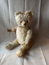 Antique Mohair Teddy Bear - Glass Eyes Fully Jointed - Possibly Steiff