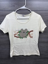 vtg usa made fun-tees san diego zoo koala t shirt women XL 1980 Box Animal