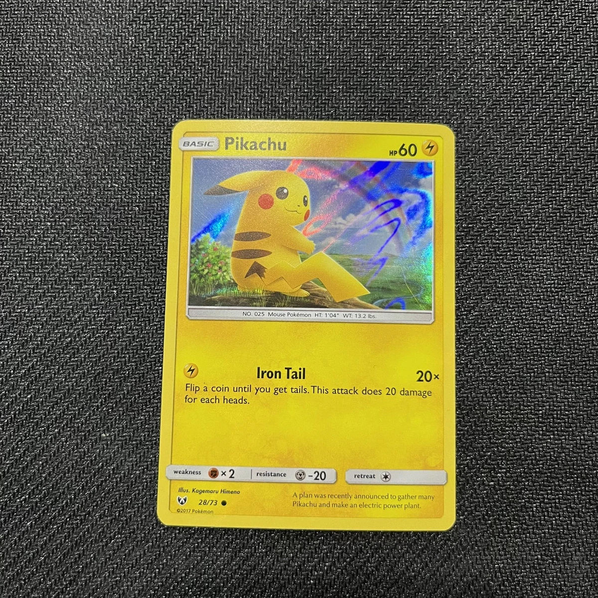 25+ Pikachu Pokémon TCG Shining Legends Individual Collectible