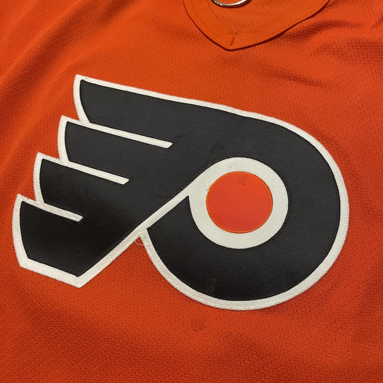 Vtg Philadelphia Flyers Jersey Mens 54 Hockey Autograph CCM 80s Dave Schultz