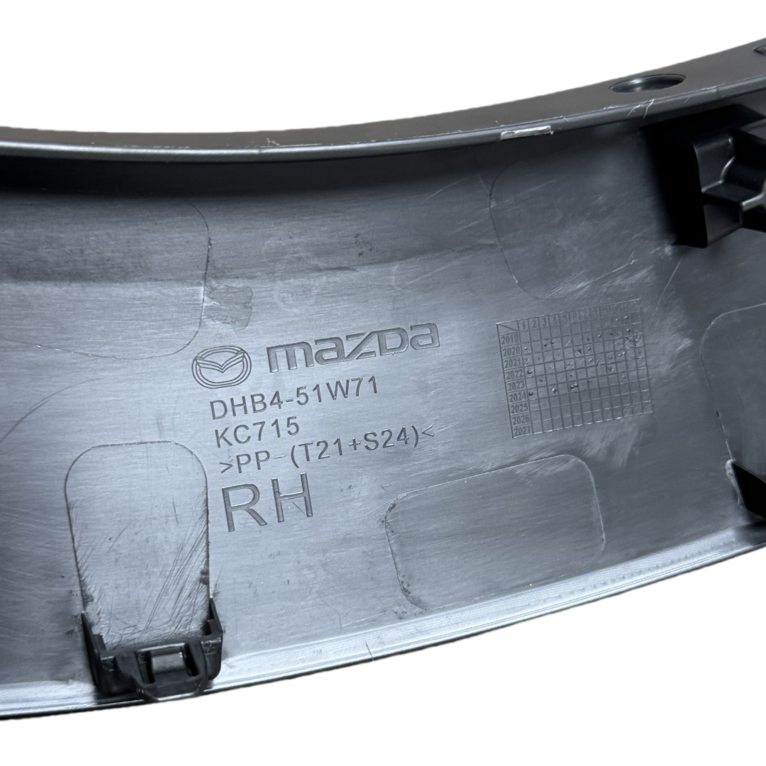 2020-2025 Genuine Mazda CX-30 Front Right Wheel Opening Molding