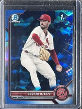 Hjerpe, Cooper - 2022 Bowman Draft Chrome Sapphire