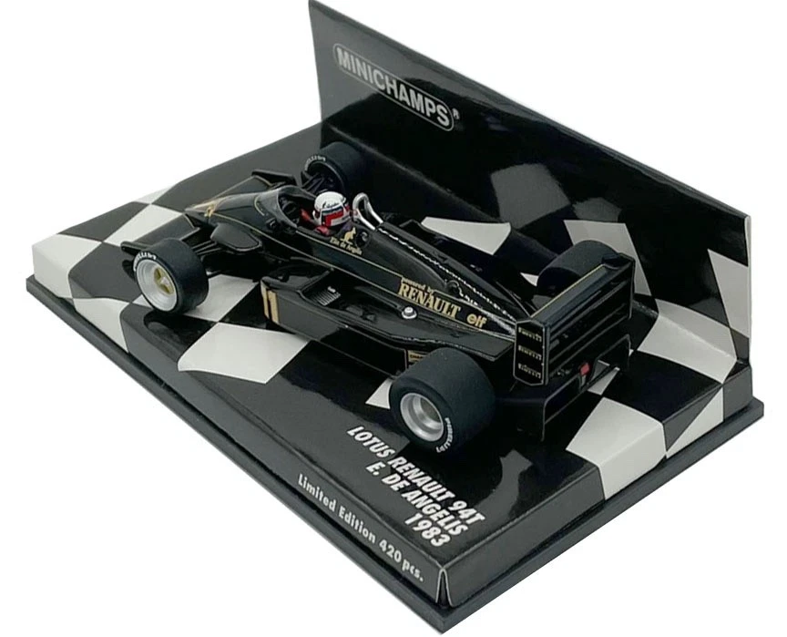 Minichamps Lotus Renault 94T 1983 - Elio De Angelis 1/43 Scale - Image 2 of 4