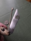 ANTIQUE handmade figural pen knife with pipe cleaning attachment — photo 3