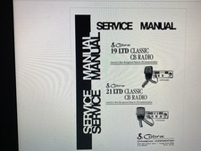 Cobra Model 19ltd 21ltd Cb Radio Service Manual Digital