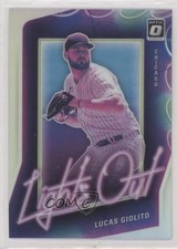 2021 Panini Donruss Optic Lights Out Holo Prizm Lucas Giolito #LO8 0c7d