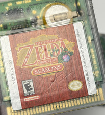 The Legend of Zelda Oracle of Ages & Season (Nintendo Game Boy Color) Authentic