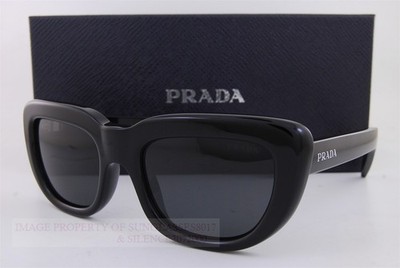Prada ladies\' black sunglasses, like new Prada PR 15WS 3890A7 Black Tortoise Grey Gradient Women  main image 3