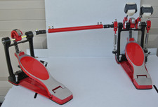 CHECK THIS OUT DAWG!!! BIG DOG DRUM STUFF of UK? RED DOUBLE BASS PEDAL! L216