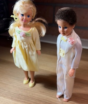 1994 Vintage Barbie Wedding Party Special Edition Twin Siblings Todd & Stacie