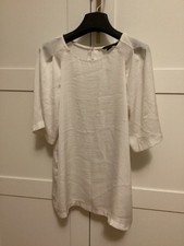 Banana Republic XS IVORY 3/4 Sleeve Women's Blouse NWOT