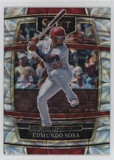 2022 Panini Select Concourse Scope Prizm Edmundo Sosa #72 1j0t