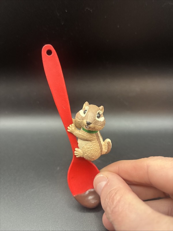Squirrel With Spoon Ornament
