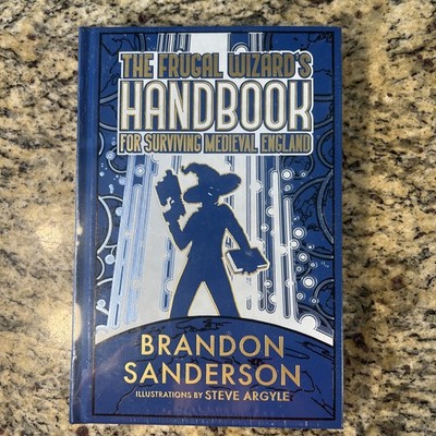 Brandon Sanderson Kickstarter HC Frugal Wizard's Handbook Swag Secret Project #2