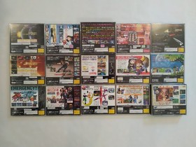 Sega Saturn Lot 15 Games NiGHTS Virtua Cop Evangelion Slayers Fighters Megamix