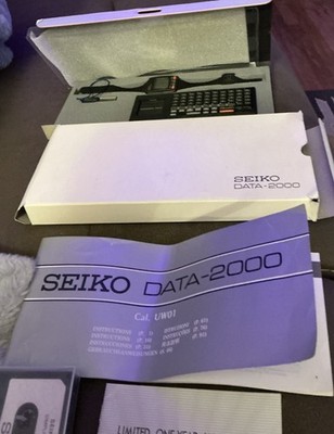 Vintage SEIKO DATA 2000 Watch / Computer