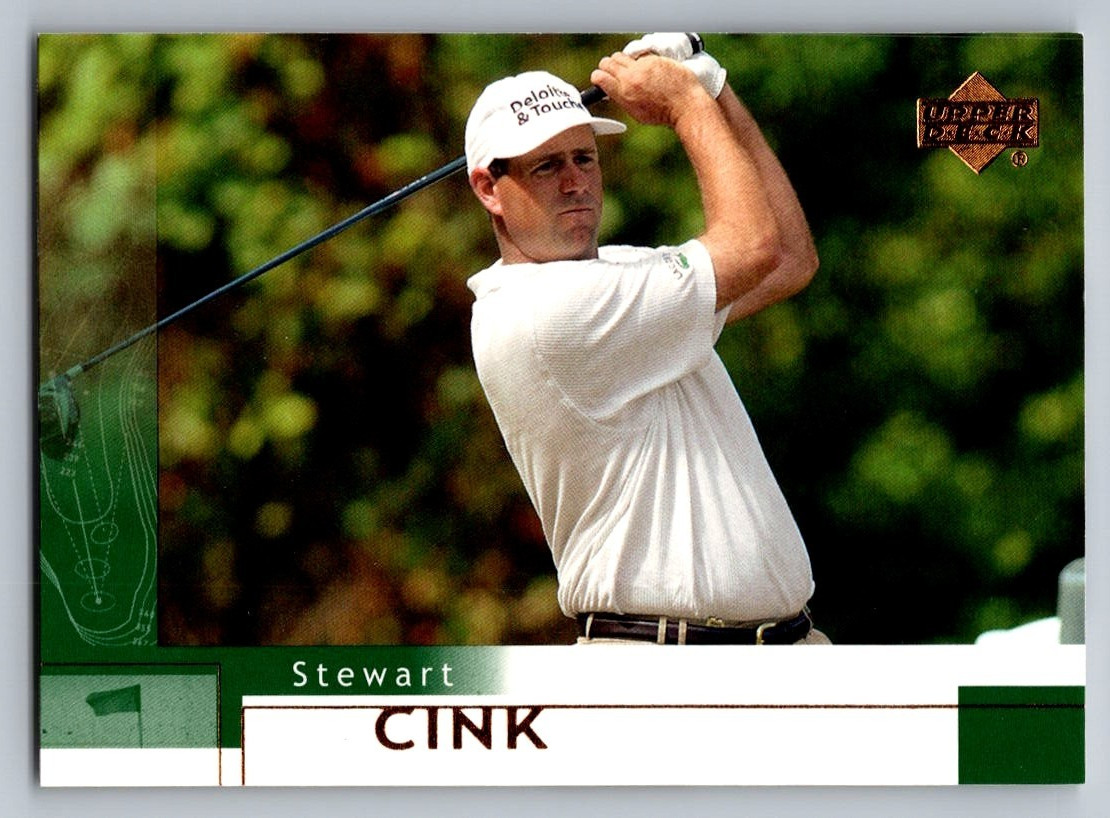 2002 UPPER DECK GOLF CARD #19 STEWART CINK