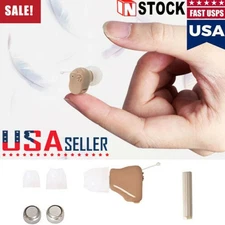 Ear Hearing Amplifier Sound Voice Amplifier Enhancer Both Ear Can Use