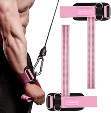 MANUEKLEAR Non-Slip Wrist Straps for Weightlifting Deadlifting, Gym Lifting Stra