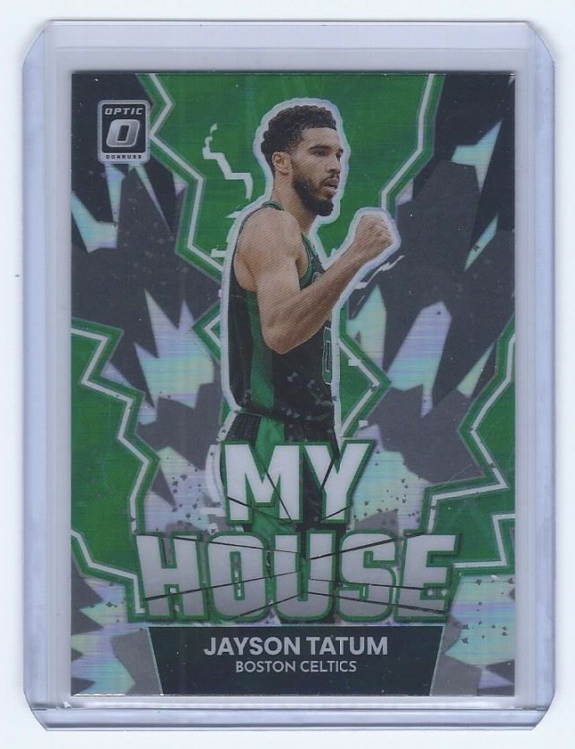 2022-23 Donruss Optic JAYSON TATUM - My House Holo Prizm #17 - Boston Celtics🍀